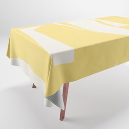 Yellow Abstract Tablecloth