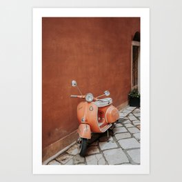 Vespa | Vintage | Greece | Corfu | Photography | Photo Art Print