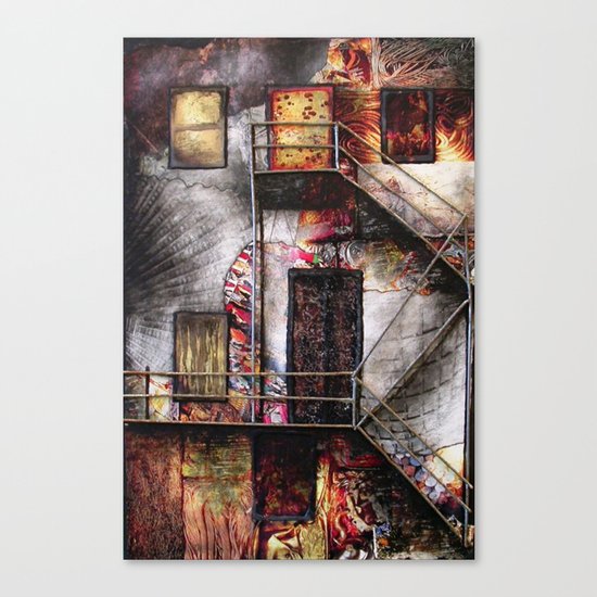 Urban Building Canvas Print
