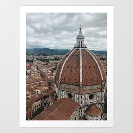 Florence From Above Art Print