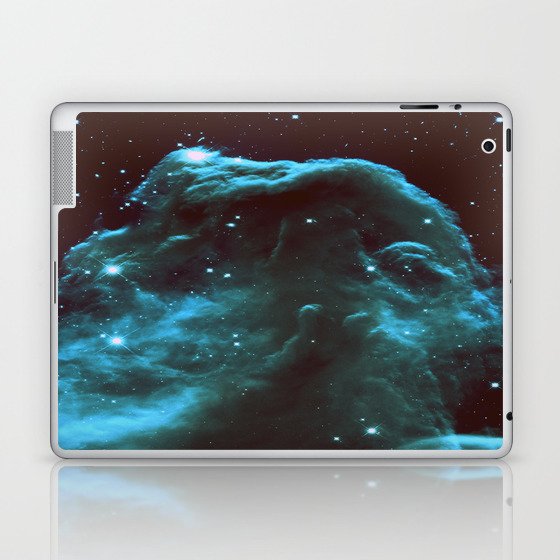 GalaXY Deep Teal Horsehead Nebula Laptop & iPad Skin