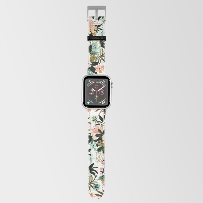 LUSHIE Romantic Lush Floral Apple Watch Band