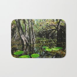 El Corchal | Flooded forest and mangroves in Solferino, Quintana Roo, Mexico Bath Mat | Woods, Mangrove, Water, Lilies, Swamp, Outdoors, Solferino, Forest, Flooded, Quaint 