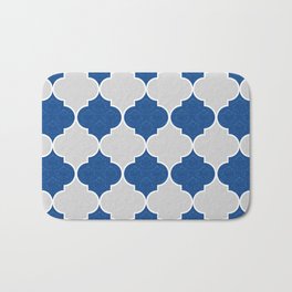 Moroccan Trellis Bath Mat | Graphicdesign, Patterninpattern, Abstract, Geometric, Repeatablepattern 