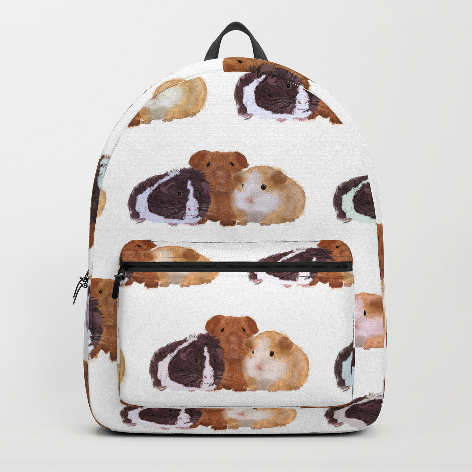 Drawstring Backpack Cute Guinea Pigs Rucksack 