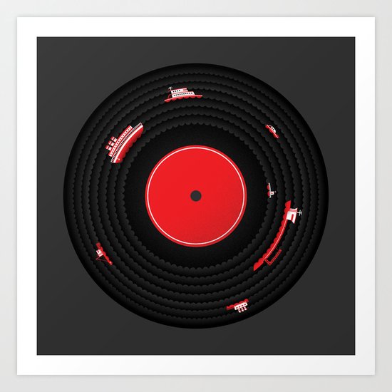 Ocean Blues EP Art Print