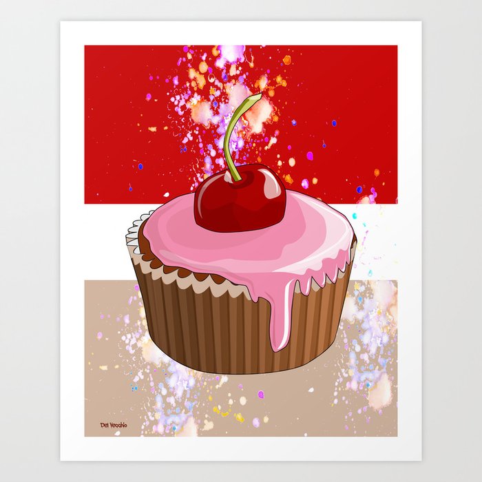 Cupcake-1 Art Print