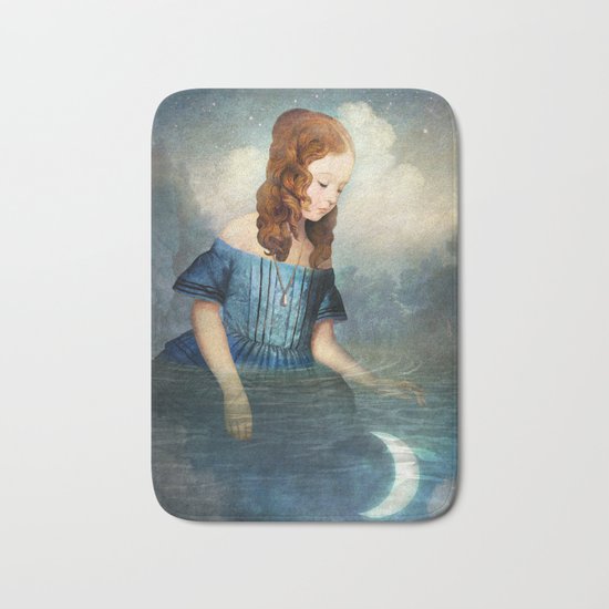 Drowned Moon Bath Mat