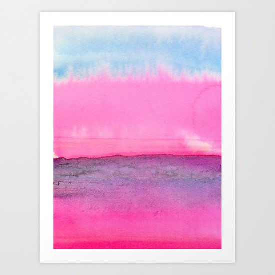 Abstract Landscape 90 Art Print
