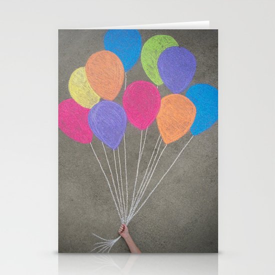 Up up and away Stationery Cards