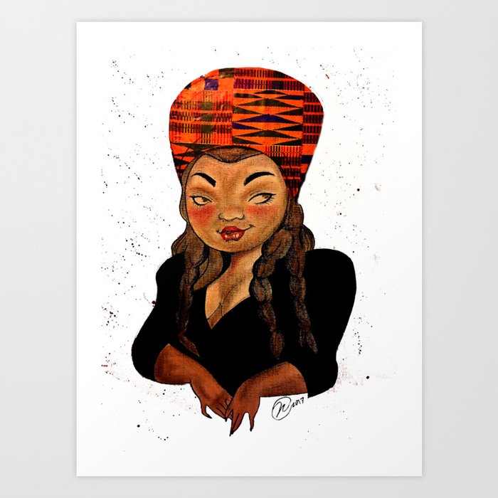Mother Africa Art Print