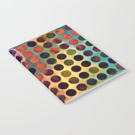 MELANGE of VIOLET and RUST Notebook