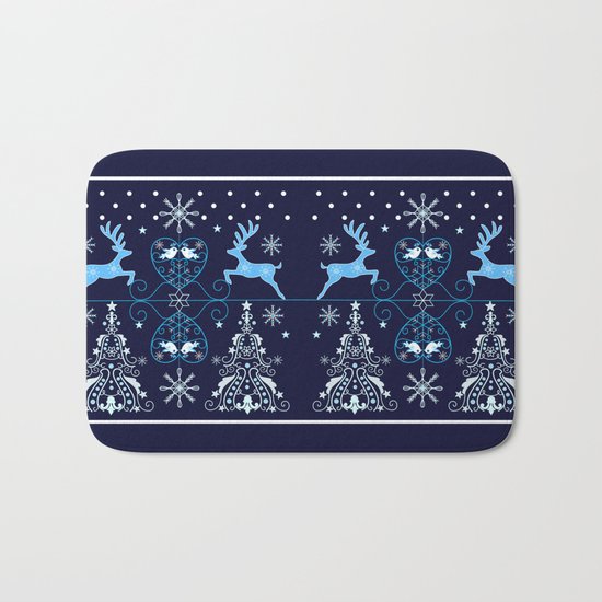 Decorative holidays pattern design Bath Mat
