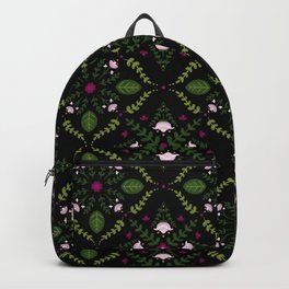 Floral Pattern B Backpack