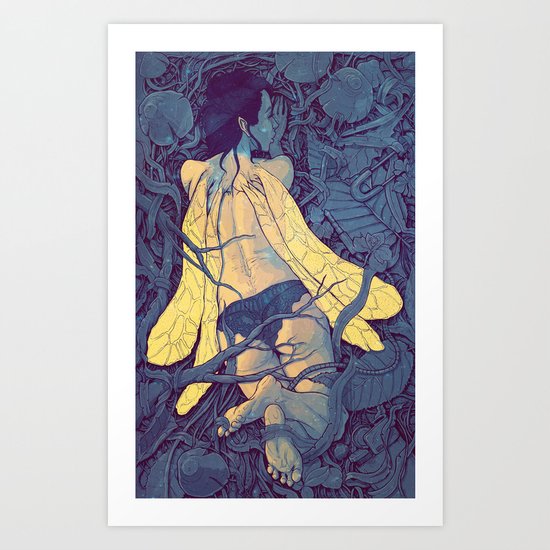 Tinker-bell Art Print