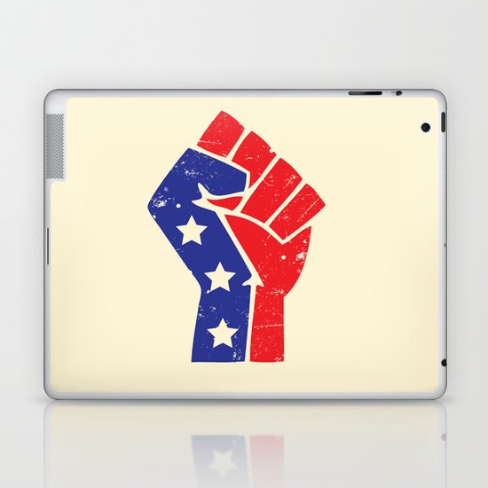 Revoltion Party Fist Laptop & iPad Skin