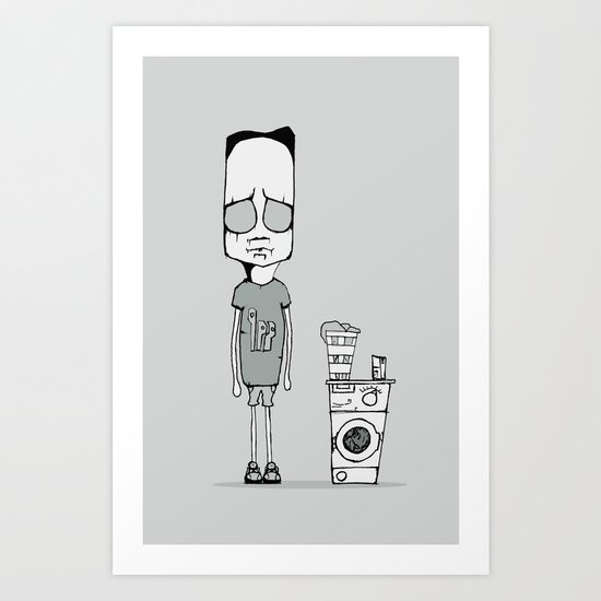 Giles Art Print