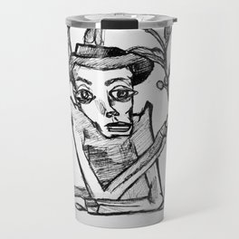 ignasio on black&white Travel Mug