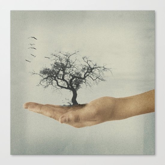 It's all in your mind Canvas Print