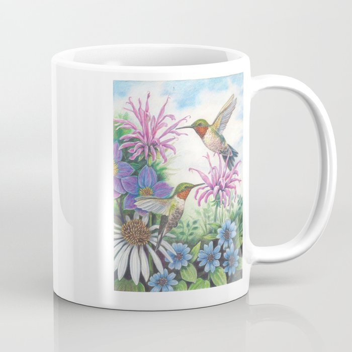 Hummingbird and Bergamot Coffee Mug