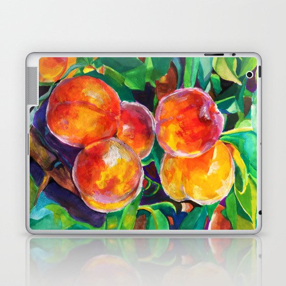 "peaches come from a can" Laptop & iPad Skin