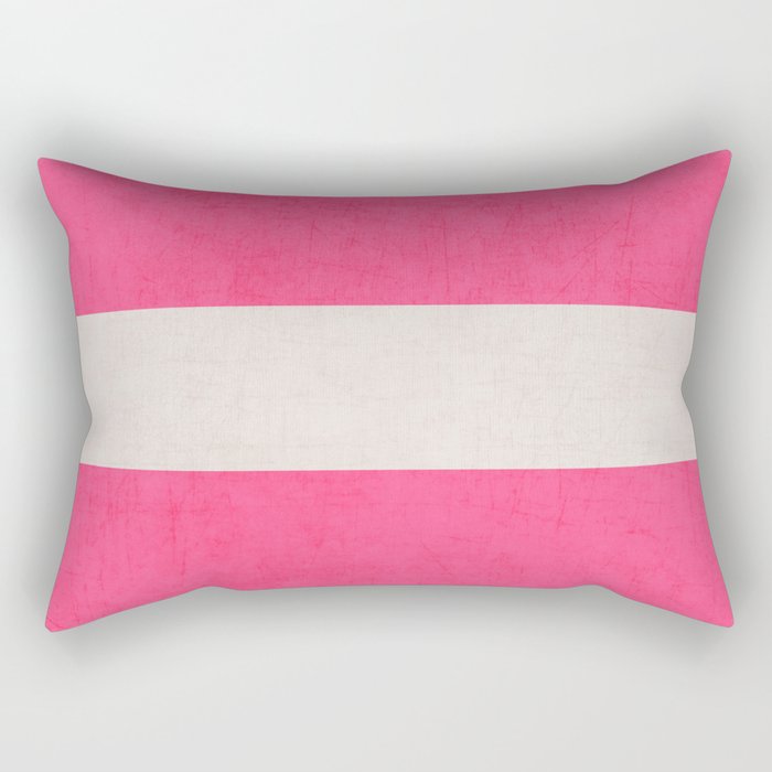 hot pink classic Rectangular Pillow