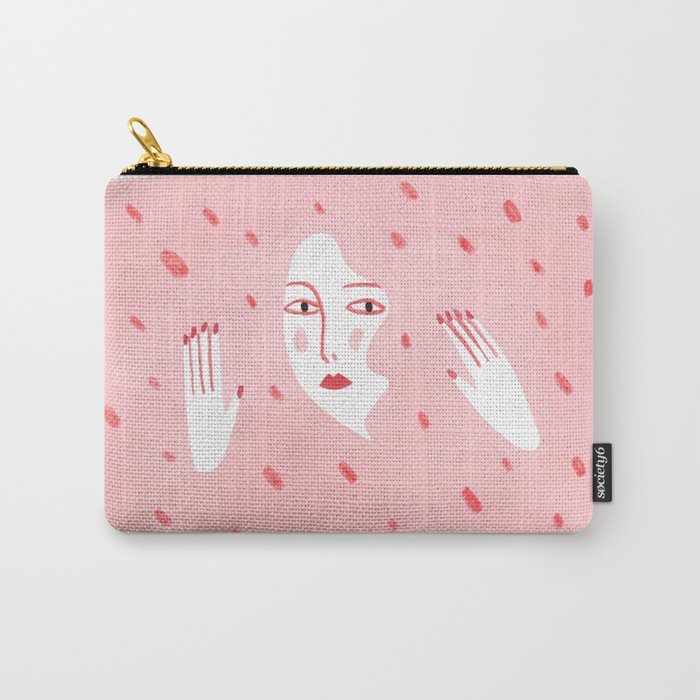 Pink Lady Carry-All Pouch