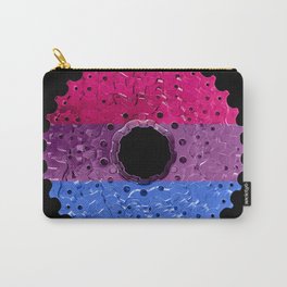 Bisexual Pride Bicycle Cassette Carry-All Pouch