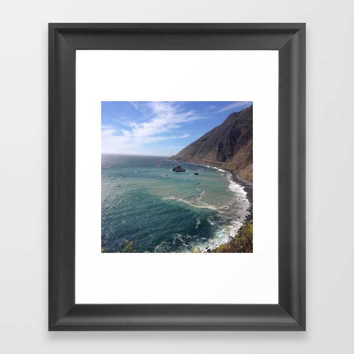 Amazing Ocean View Framed Art Print