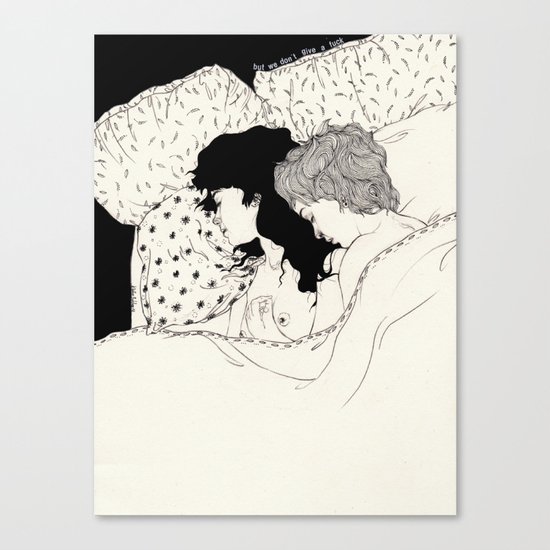 Fake Shelter Canvas Print