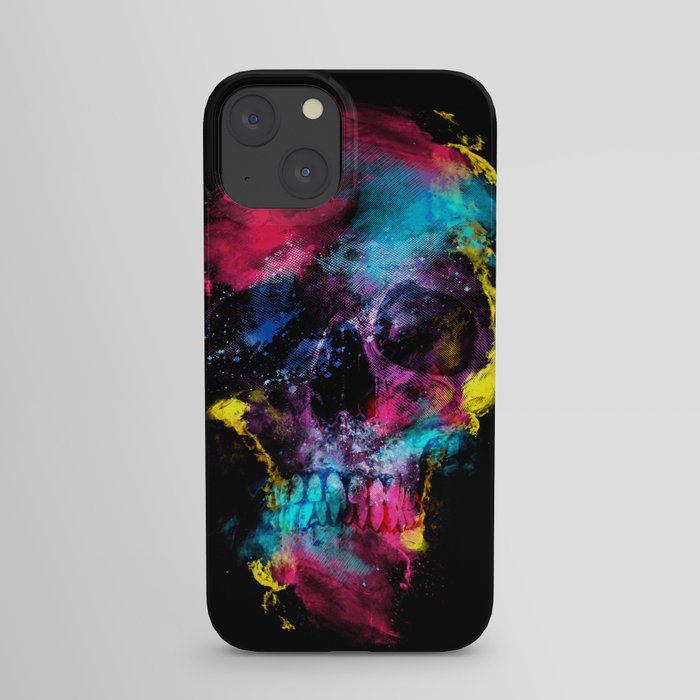 Skull - Space iPhone Case