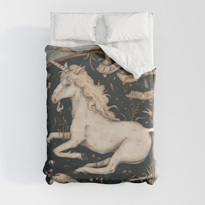 I Dwell in Possibility Duvet Cover