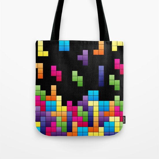 Tetris Troubles. Tote Bag