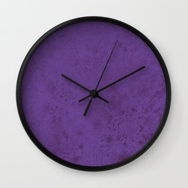 Violet powder Wall Clock