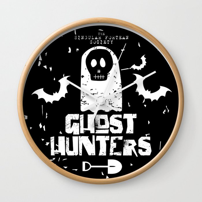 Wallpaper The Singular Fortean Society Ghost Hunters Wall Clock By For iPhone