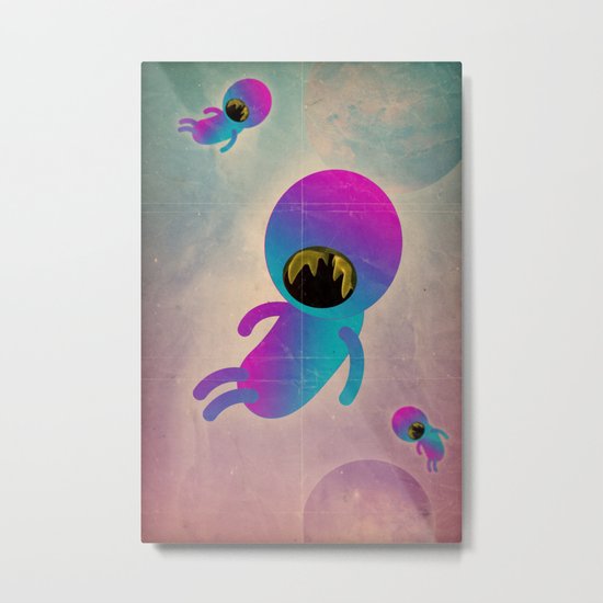 bimbo cosmico Metal Print