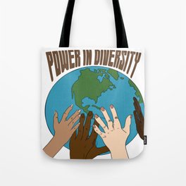 power in diversity Tote Bag