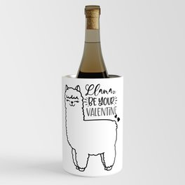 Llama Be Your Valentine Wine Chiller