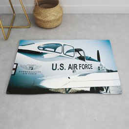 US Air Force Airplane Rug