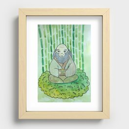 Uncle Iroh Recessed Framed Print