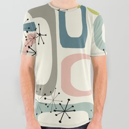 Mid Century Modern Shapes #society6 #buyart All Over Graphic Tee
