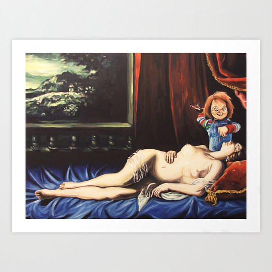 The Sleeping Victim Art Print