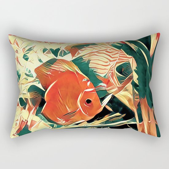 Small Fish Rectangular Pillow