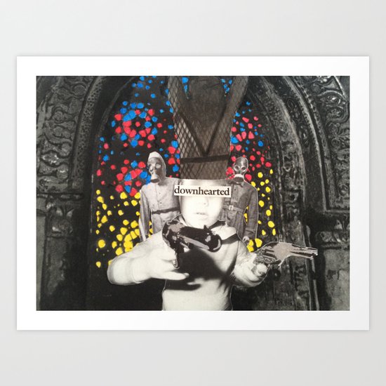 Downhearted Art Print