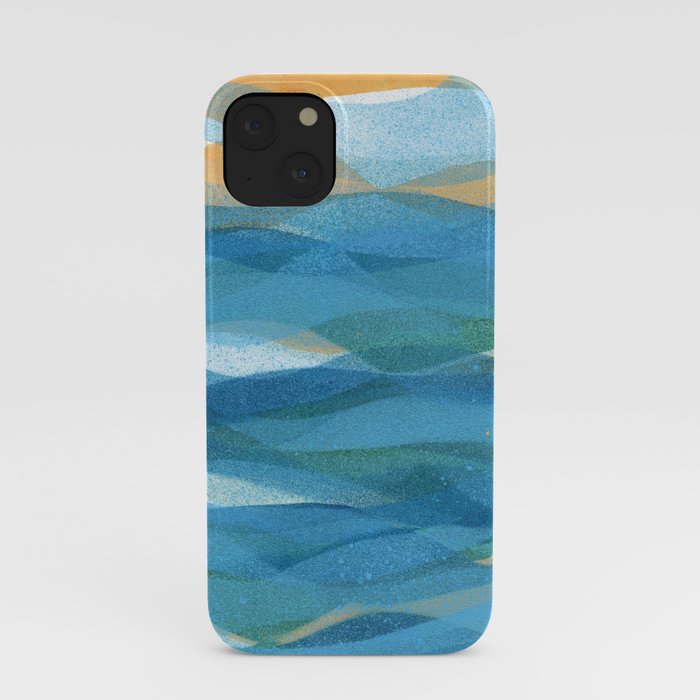 Ocean Wave Water Pattern Print iPhone Case