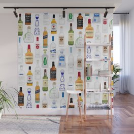Photo Wall Mural-DRINK- -NON WOVEN-Wallpaper-Liquor Bottle Decor Design XXL 3823