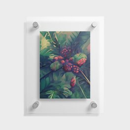 Jungle Berries Floating Acrylic Print