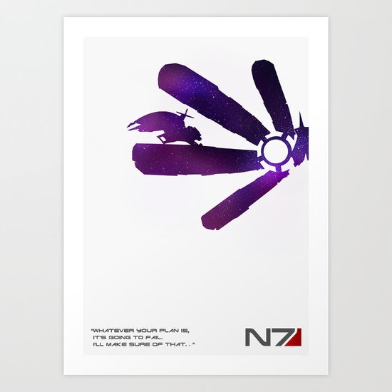 Mass Effect 1 Art Print