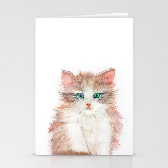 Little Kitten Stationery Cards