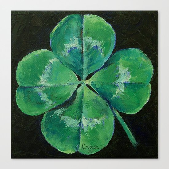 Shamrock Canvas Print